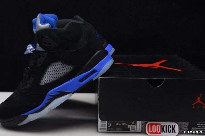 Jordan CT4838-004 5 Racer Air Blue 1116